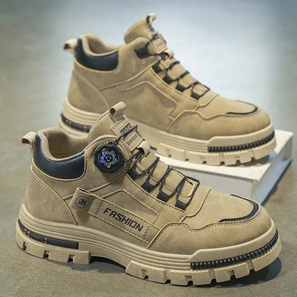 Darren Men's Rugged Lace-Up Casual Sneakers