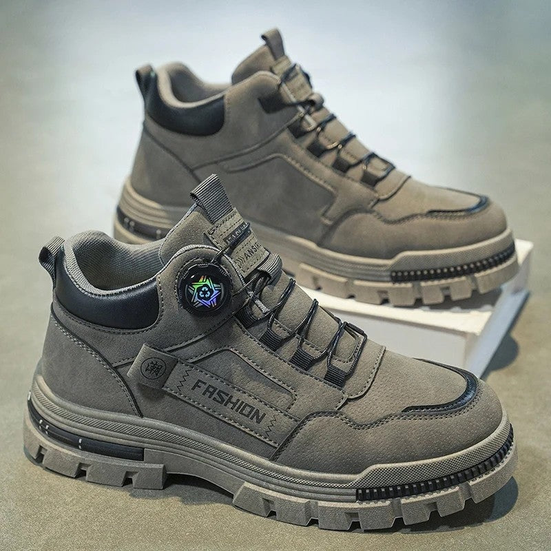 Darren Men's Rugged Lace-Up Casual Sneakers