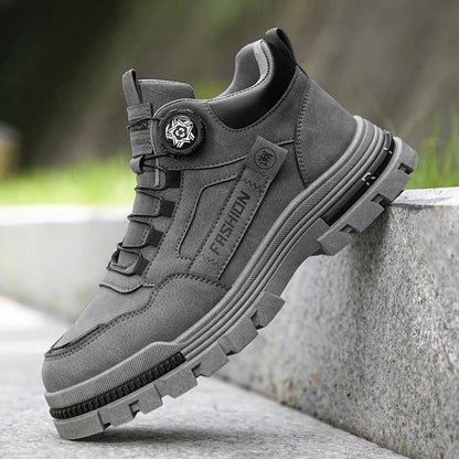 Darren Men's Rugged Lace-Up Casual Sneakers