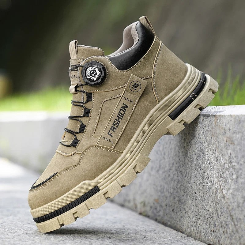 Darren Men's Rugged Lace-Up Casual Sneakers