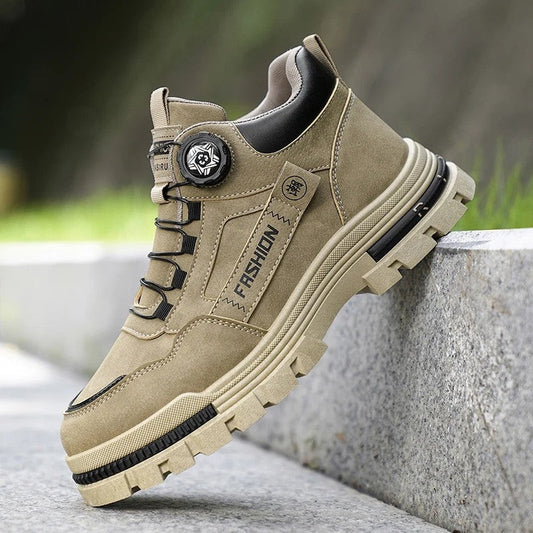 Darren Men's Rugged Lace-Up Casual Sneakers