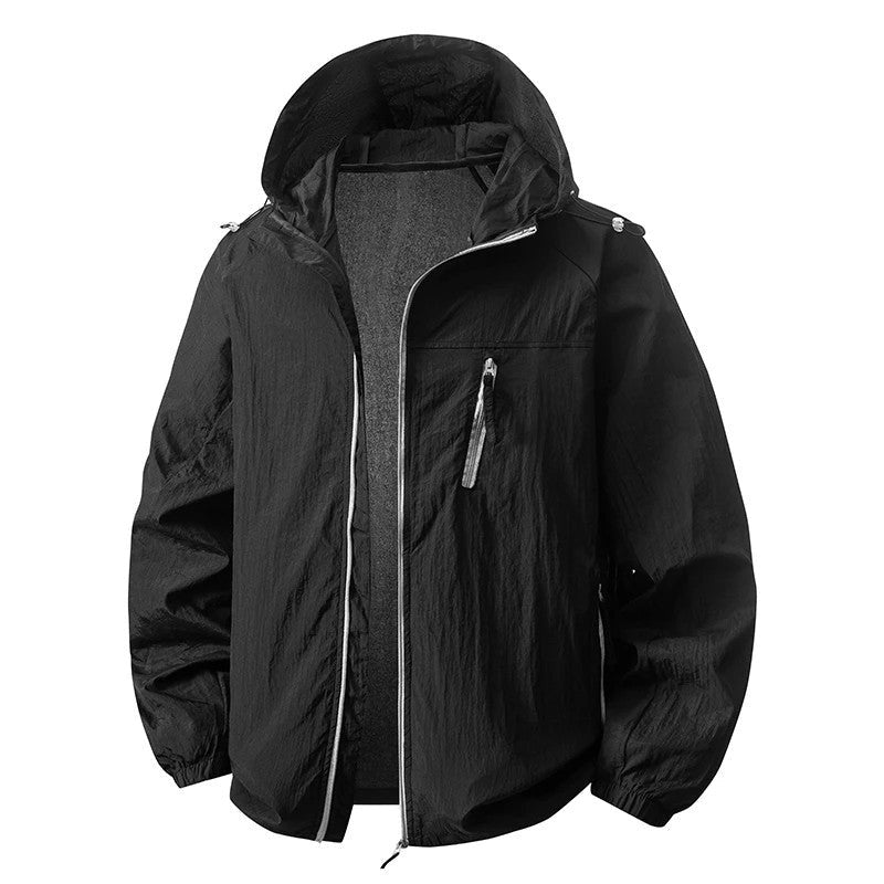 Driav Lightweight Hooded Windbreaker Jacket