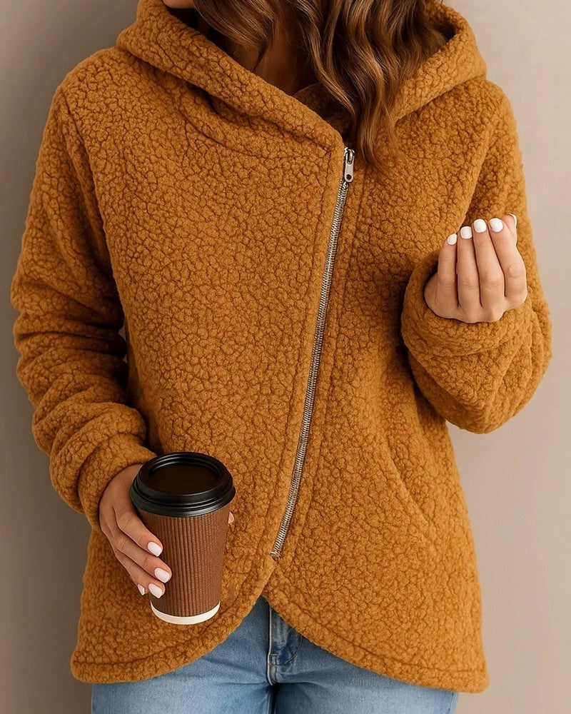 Drical Cozy Fleece Hooded Jacket