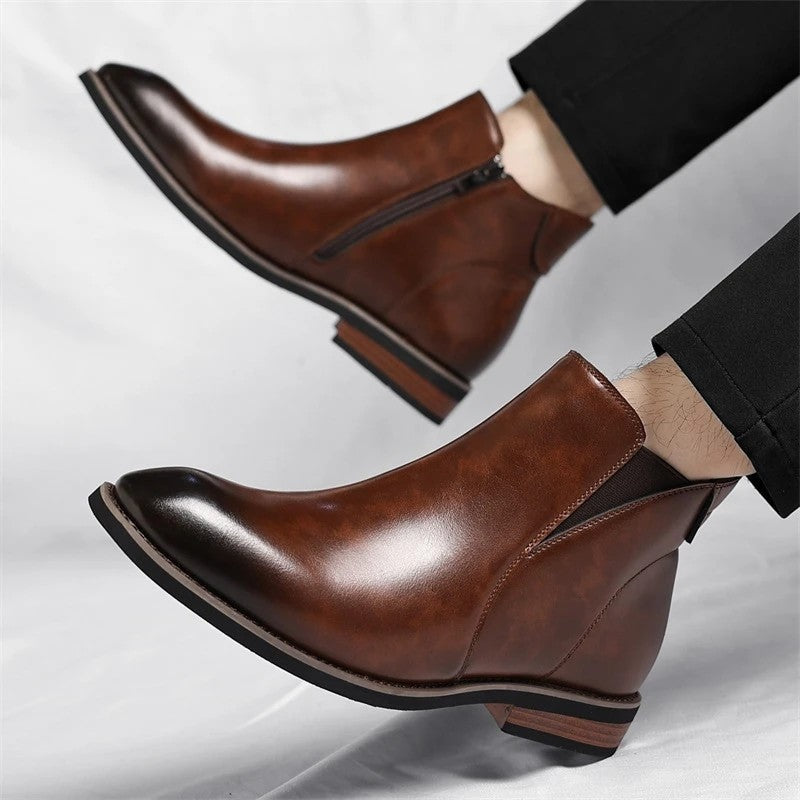 Duvall Sleek Ankle Chelsea Boots