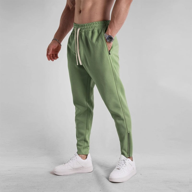 Edward Men's Tapered Zip Jogger Pants