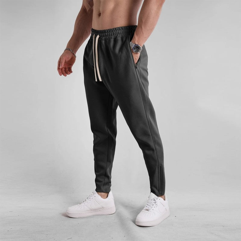 Edward Men's Tapered Zip Jogger Pants