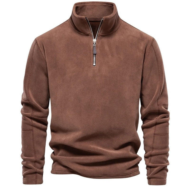 Elias Fleece Quarter-Zip Pullover Sweatshirt