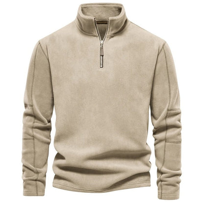 Elias Fleece Quarter-Zip Pullover Sweatshirt