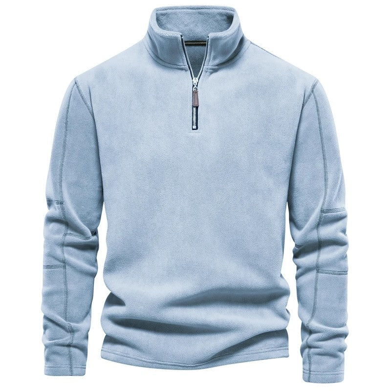 Elias Fleece Quarter-Zip Pullover Sweatshirt