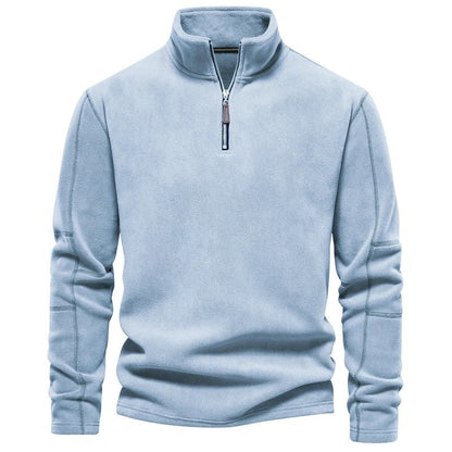 Elias Fleece Quarter-Zip Pullover Sweatshirt