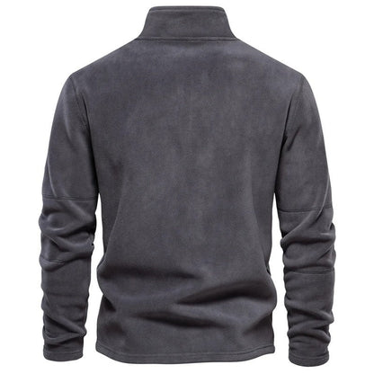 Elias Fleece Quarter-Zip Pullover Sweatshirt