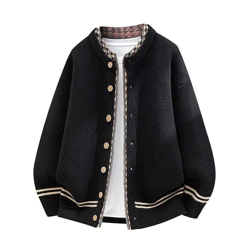Jorvik Relaxed Knit Button-Up Cardigan