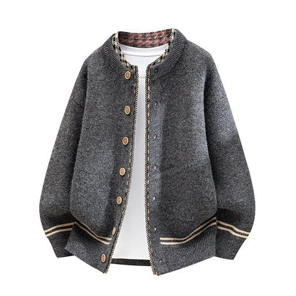 Jorvik Relaxed Knit Button-Up Cardigan