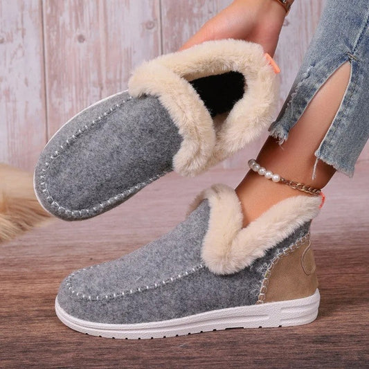 Elowis Cozy Faux Fur Lined Slippers