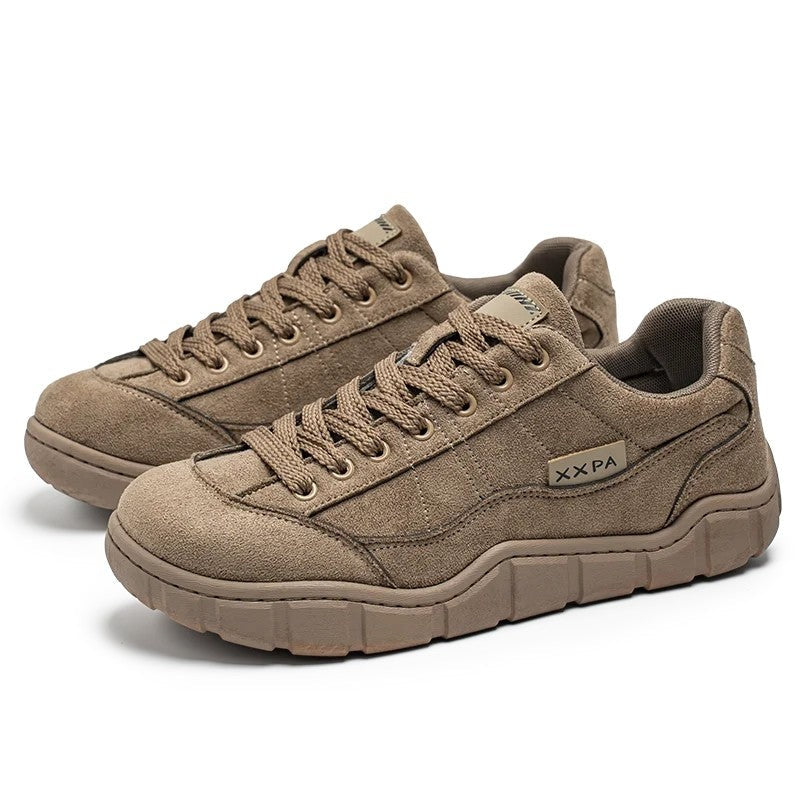 Ethan Men's Suede Low-Top Casual Sneakers