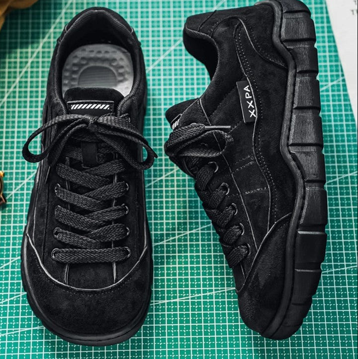 Ethan Men's Suede Low-Top Casual Sneakers