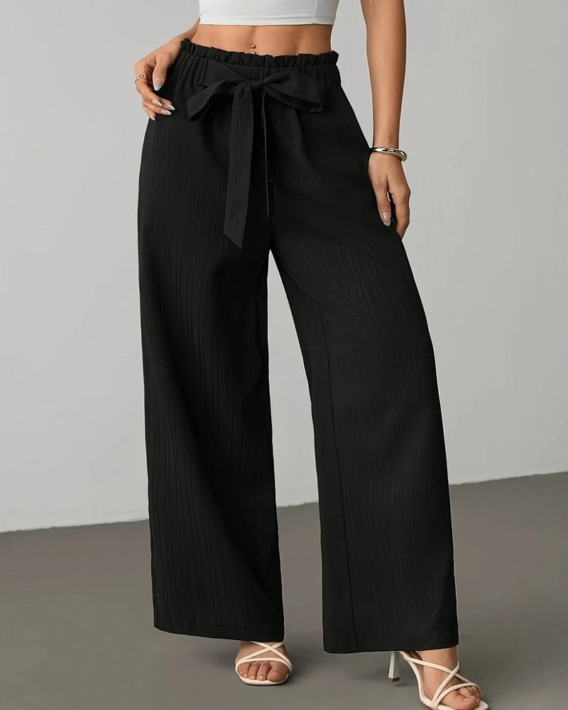 Freya Women's Relaxed Tie-Waist Wide-Leg Pants
