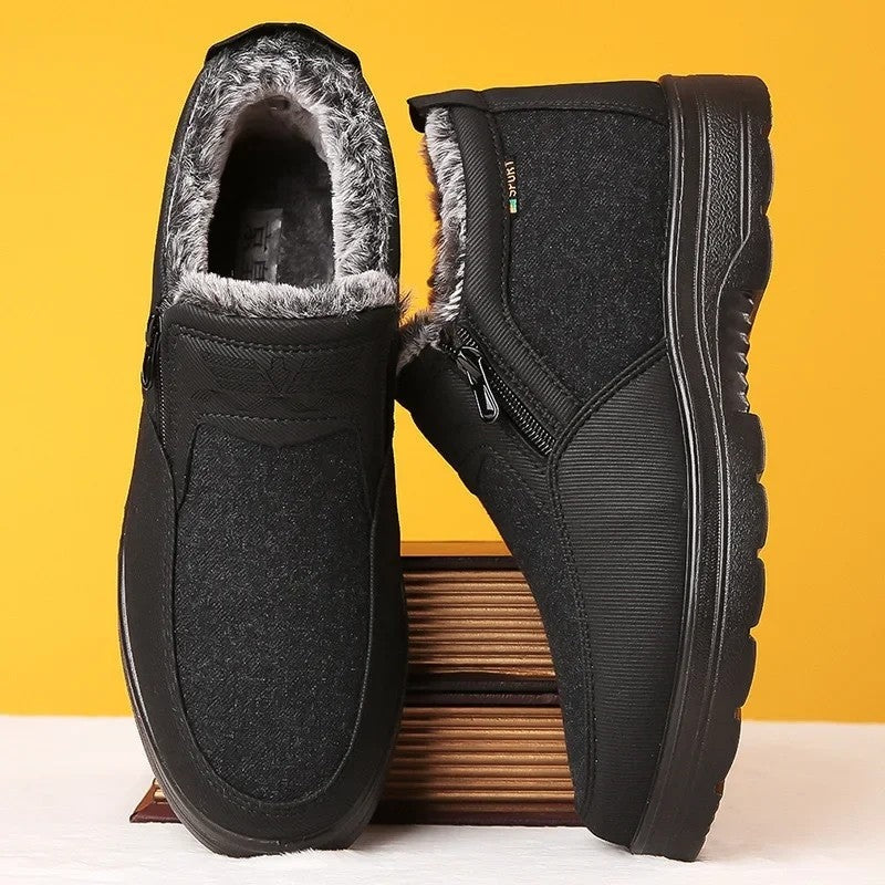 Iselmo Fleece Lined Zip Ankle Boots