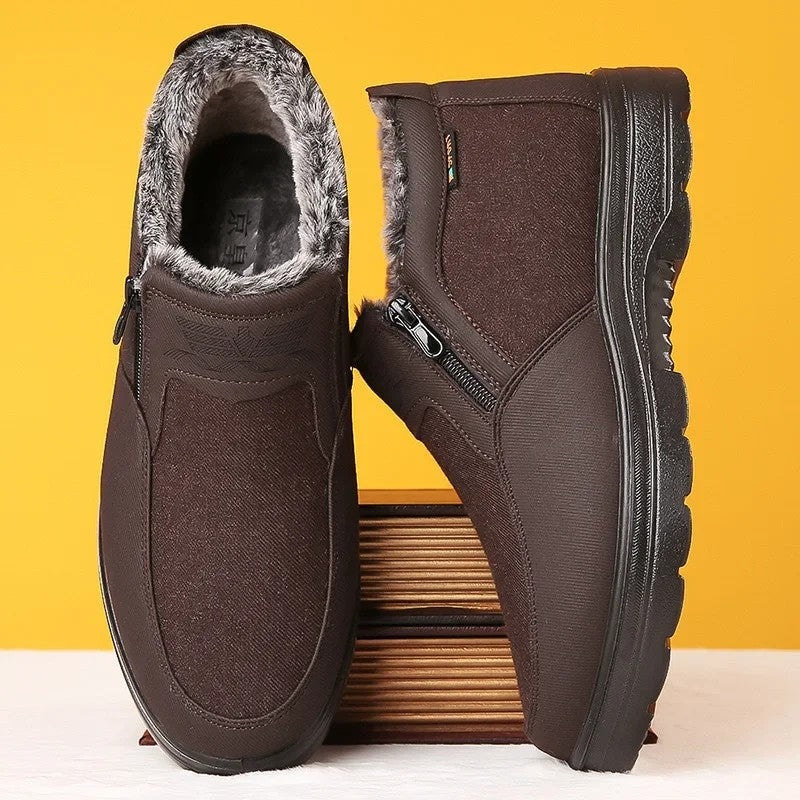 Iselmo Fleece Lined Zip Ankle Boots