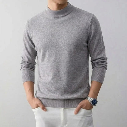 Isolde Mock Neck Knit Sweater
