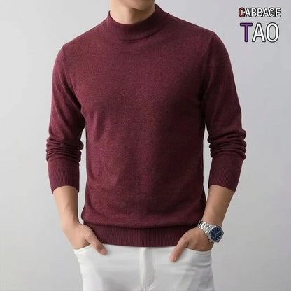 Isolde Mock Neck Knit Sweater