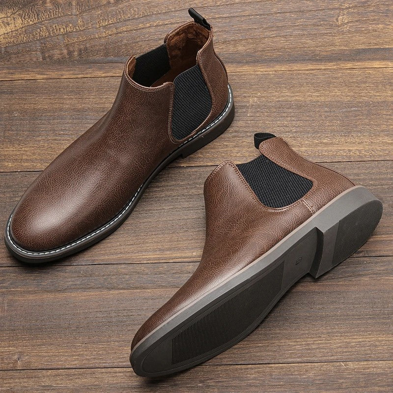 Lazaro Elastic Side Chelsea Boots