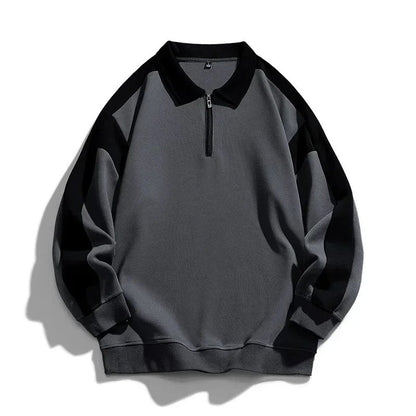 Lenira Relaxed Zip Polo Sweatshirt
