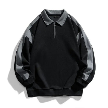 Lenira Relaxed Zip Polo Sweatshirt