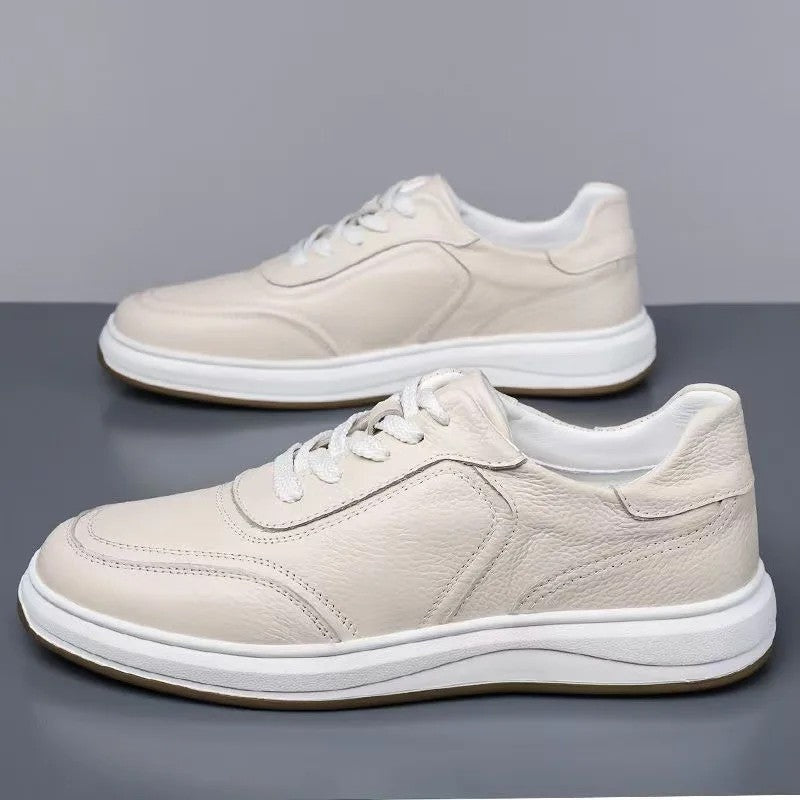 Levano Textured Low-Top Casual Sneakers