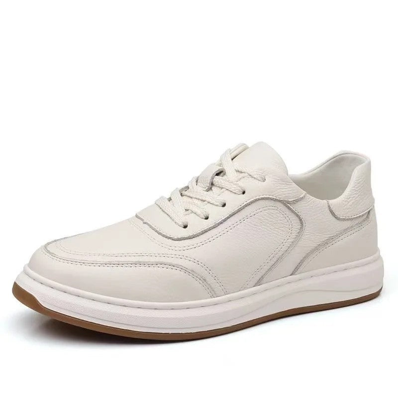 Levano Textured Low-Top Casual Sneakers