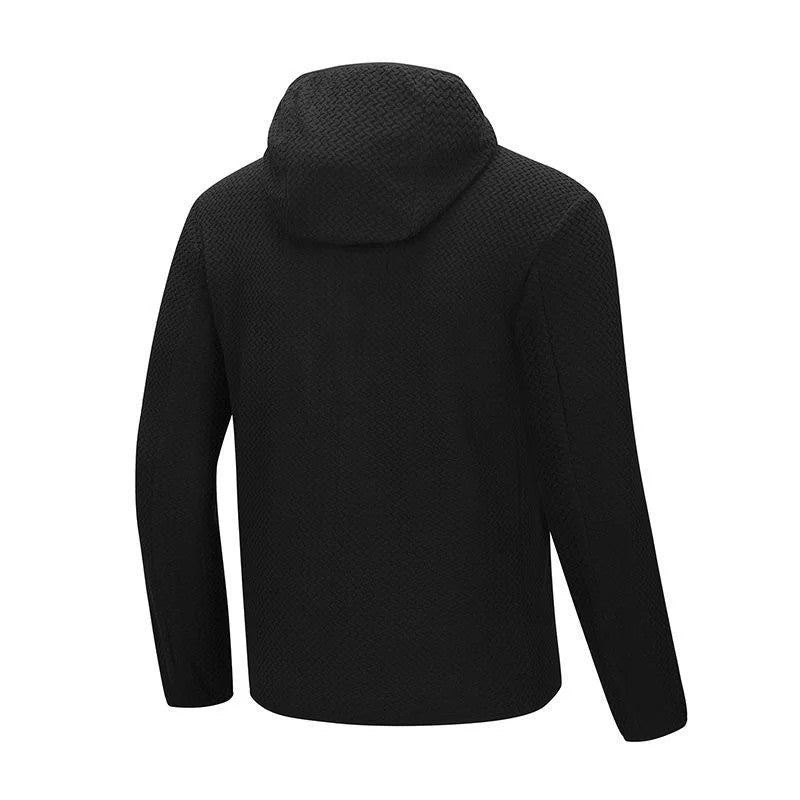 Lucian Textured Hooded Performance Jacket