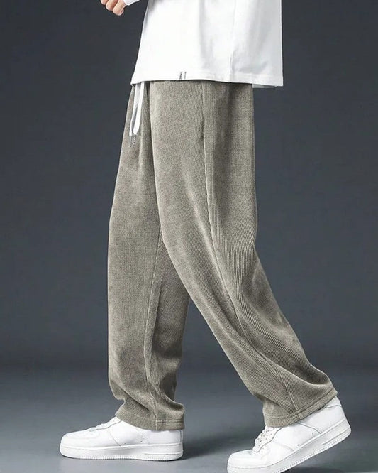 Lunaro Relaxed Corduroy Drawstring Lounge Pants