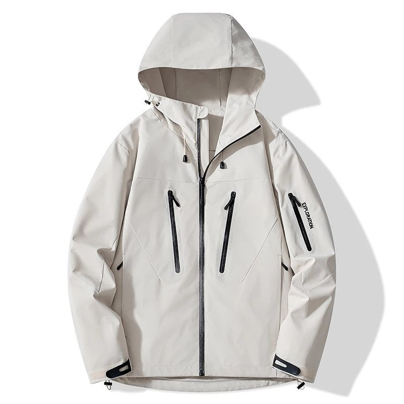 Lunvik Waterproof Hooded Shell Jacket