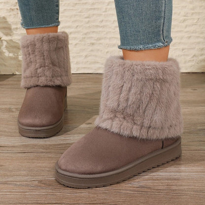 Maelis Faux Fur Lined Ankle Boots