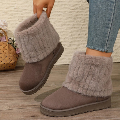 Maelis Faux Fur Lined Ankle Boots