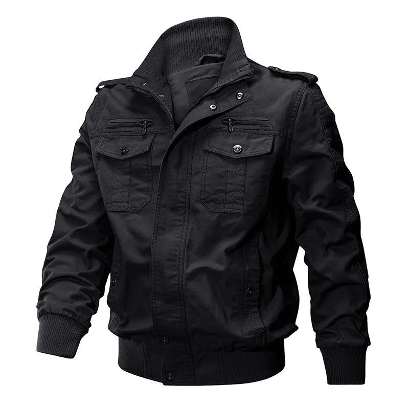 Marcus Men's Utility Zip Bomber Jacket