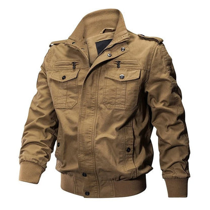 Marcus Men's Utility Zip Bomber Jacket