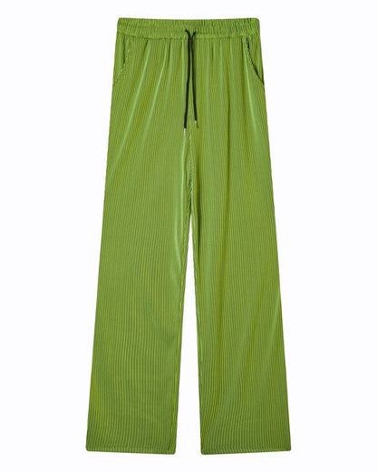 Maren Pleated Relaxed Drawstring Pants