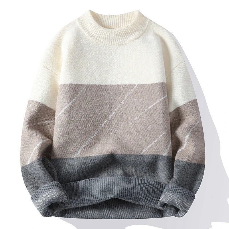 Marinne Relaxed Block Knit Sweater