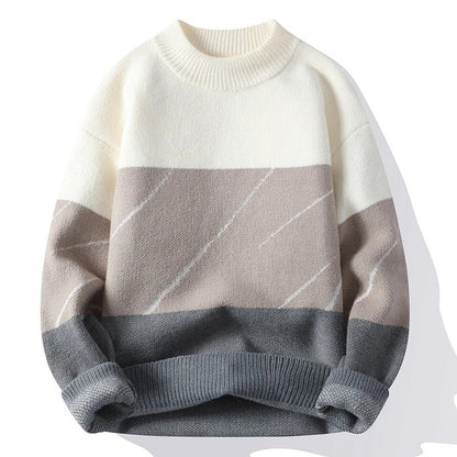Marinne Relaxed Block Knit Sweater