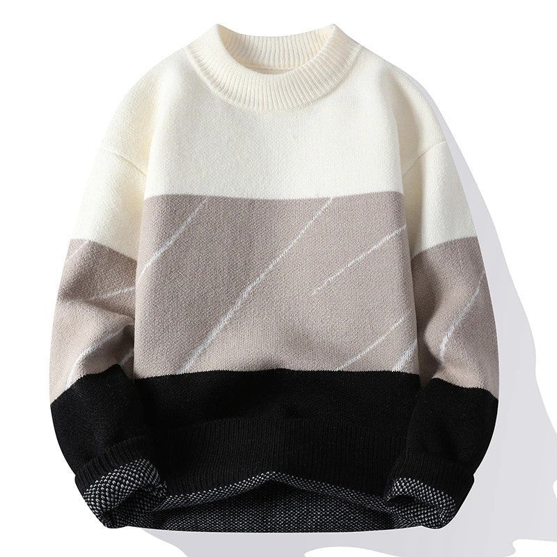 Marinne Relaxed Block Knit Sweater