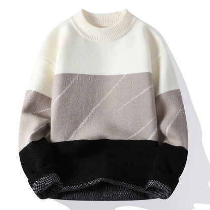 Marinne Relaxed Block Knit Sweater