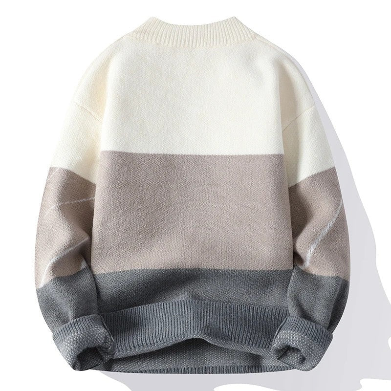 Marinne Relaxed Block Knit Sweater