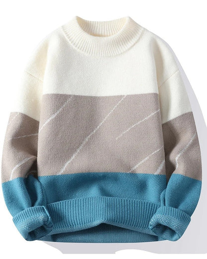 Marinne Relaxed Block Knit Sweater