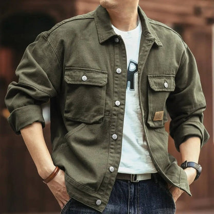 Mavion Relaxed Utility Workwear Jacket