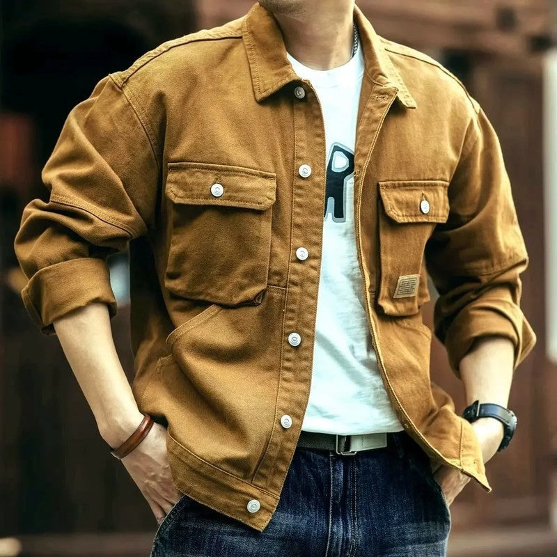 Mavion Relaxed Utility Workwear Jacket