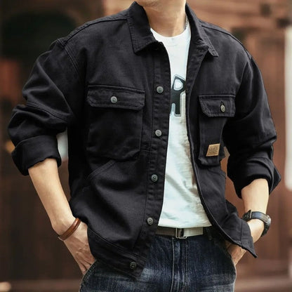 Mavion Relaxed Utility Workwear Jacket