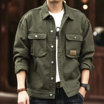 Mavion Relaxed Utility Workwear Jacket