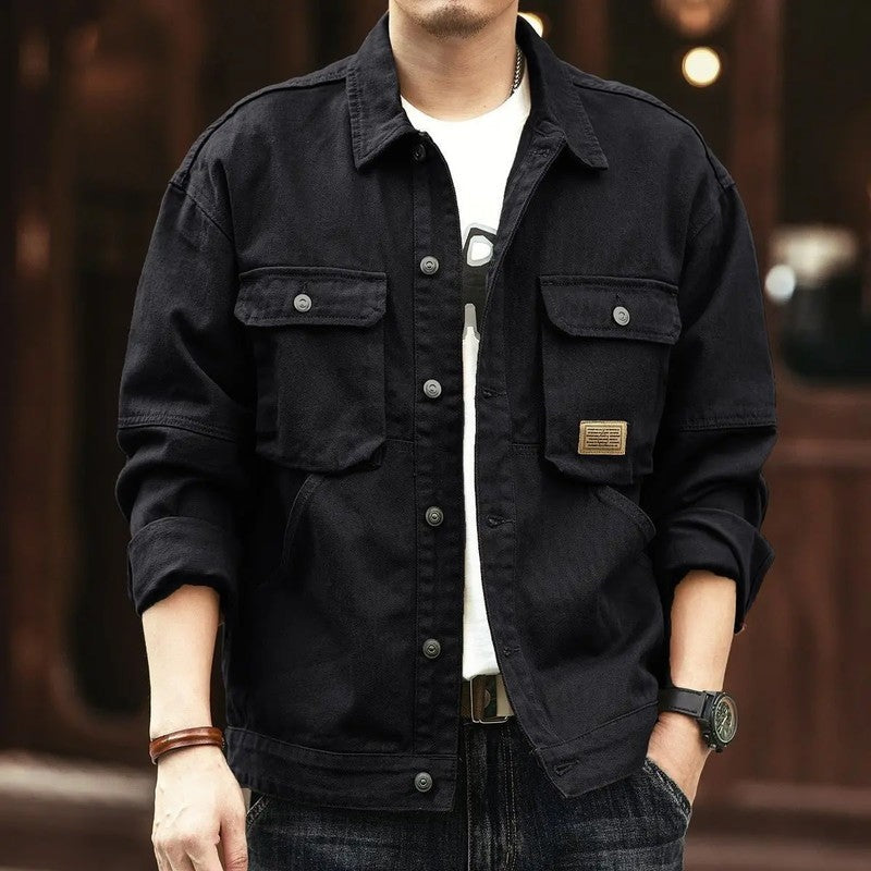 Mavion Relaxed Utility Workwear Jacket