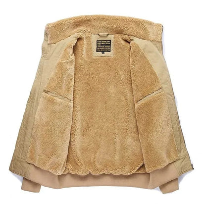 Miles Men's Sherpa Lined Bomber Jacket